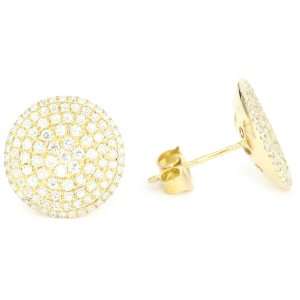 Dana Rebecca Designs Carly Michelle 14k Yellow Gold Diamond Earrings