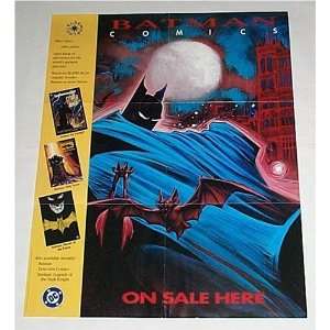 1991 Batman DC Comic Book Shop Dealer 1990s Elseworlds Dark Knight 
