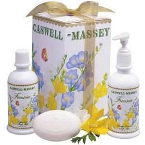  Caswell Massey Freesia Bath & Body Gift Set Beauty