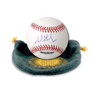 Adrian Gonzalez Autographed Baseball (UDA):  Sports 