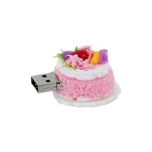  8GB Delicious Cake Shape Flash Drive (Pink): Electronics