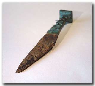 Roman Bronze and Iron Knife, c. 3rd Century  