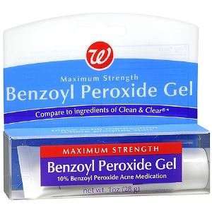   Maximum Strength Benzoyl Peroxide Gel, 1 oz 