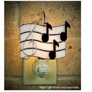  Switchables Stained Glass Music Notes Nightlight Cover 