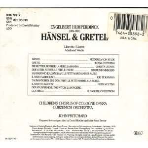 Humperdink Hansel and Gretel M2K 35898 UPC 07464358982 Construbas Von 