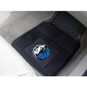  Dallas Mavericks 2 Piece Heavy Duty Vinyl Car Mats: Sports 