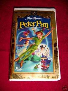   Pan   VHS Video   Walt Disney 45th Anniversary 786936057713  