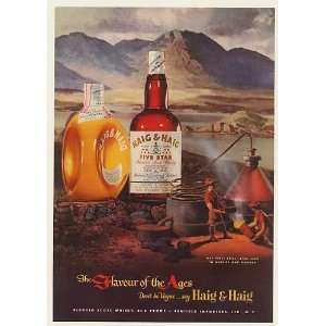   Haig Scots Whisky 1627 First Still Print Ad (51708)