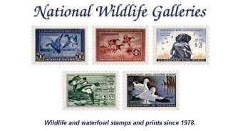 LA 1 1989 Louisiana state Duck Stamp BW  