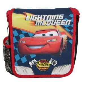   Lightning Mcqueen Messenger Style Insulated Lunch Bag: Toys & Games