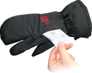 Heated Winter Gloves Mittens for skiing or snowboarding  