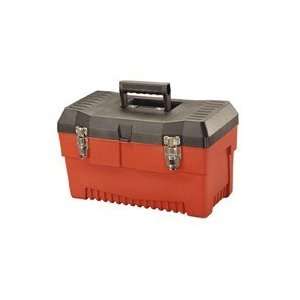    Stack On PR 19 19 Inch Pro Tool Box, Black/Red: Home Improvement