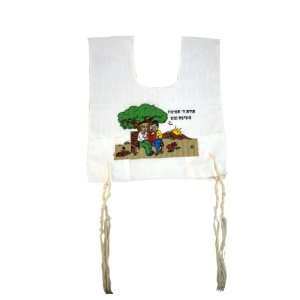  Childrens Tzitzit Garment with Hebrew Text, Children and 