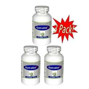  Gum Plus (120 Capsules)   Dietary Supplement 3 Pack 