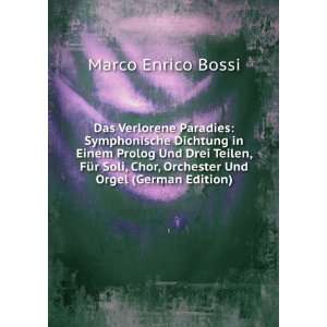   Und Orgel (German Edition) (9785874998295): Marco Enrico Bossi: Books