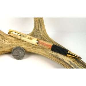  Flame Box Elder Comfort Pen With a Gold Finish Office 
