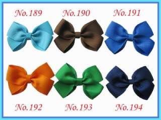 50 Girls Boutique 2/2.75 Wing Bow + Angel hair bows 4 style clip 228 