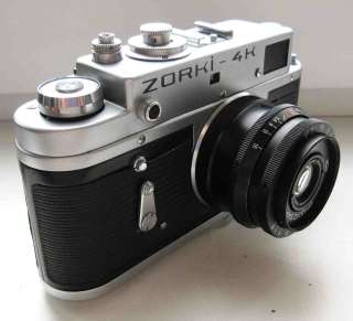 Russian RF camera ZORKI 4K 4 lens INDUSTAR 50  