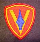 4th Marine Division (Rein) cloth patch  