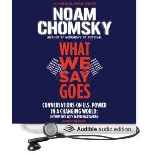   World (Audible Audio Edition): Noam Chomsky, David Barsamian: Books