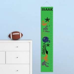  Personalized Super Sports Growth Chart: Baby
