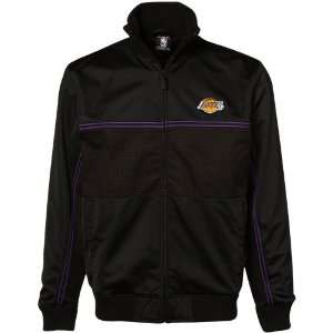 Los Angeles Lakers Black Knight Ryda Track Jacket (Medium)  