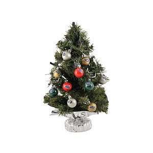  Tennessee Titans Table Top Tree With Ornaments: Sports & Outdoors