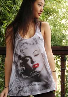DAMO Marilyn Monroe Tank Top Sublimation with Stone  