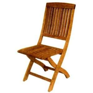  Covington 31405 Shorea Wood Wexford Folding Chair Patio 