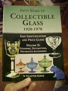 2000 BOOK 50 YRS of COLLECTIBLE GLASS, BREDEHOFT, Vol 2  