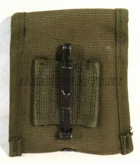US MILITARY CANVAS VIETNAM FIRST AID COMPASS M1956 Pouch Case w/ Alice 