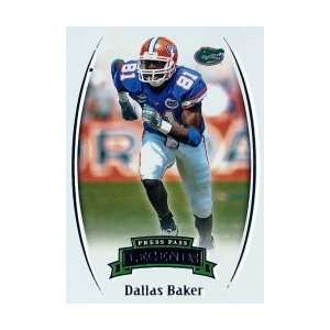  2007 Press Pass Legends #13 Dallas Baker: Sports 