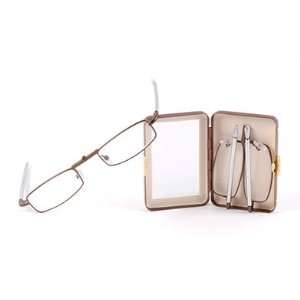  Cinzia Pocket Eyes Bronze Folding Reading Glasses 2.5 