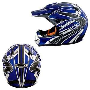  GMAX GM56X Full Face Helmet X Small  Blue: Automotive
