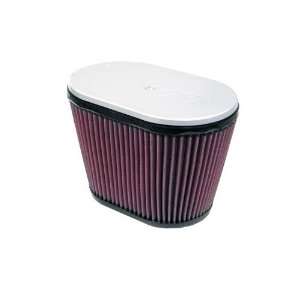  Rubber Dual Flange Oval Universal Air Filter Automotive