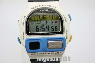 Rare Vintage Casio BP 100 Heart Monitor Blood watch jp  