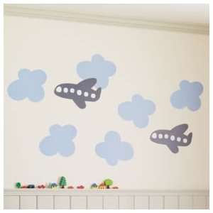  Kids Wall Decals & Wallpaper Kids Airplane Wall Decal 