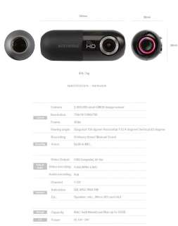 New COWON AC1 8GB Vehicle HD Video Car Black Box Drive Recorder+Smart 