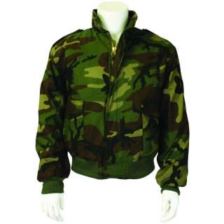 Woodland Camouflage WARM WINTER M 90 PILOTS JACKET – Collar w 