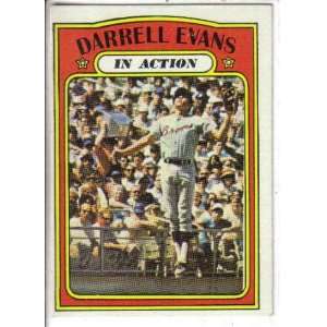  1972 Topps 172 Darrell Evans IA   Atlanta Braves (Baseball 