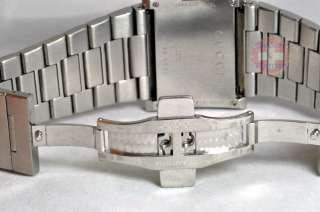 Gucci 100M G   Face with Full Size Steel Bracelet   MENS  