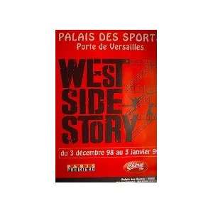 WEST SIDE STORY   1998 PARIS THEATRE (FRENCH ROLLED) Movie Poster 