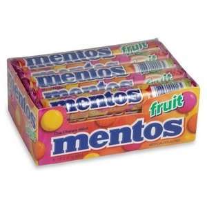 Mentos Fruit Candy, 1.32 Ounce Rolls Grocery & Gourmet Food