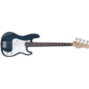    Stagg P300 BL Standard P Bass Guitar Blue Musical Instruments
