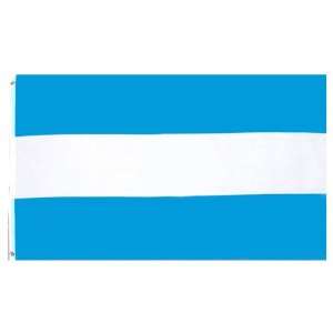  Argentina Flag (No Seal) 3X5 Foot Nylon Patio, Lawn 