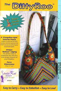 Studio Kat Ditty Roo Handbag Bag Purse Pattern  