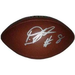  Dwayne Jarrett Autographed Football   Replica Sports 