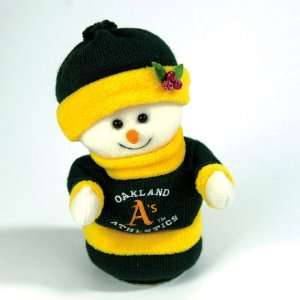   Oakland Athletics MLB Animated Dancing Snowman (9) 