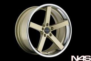 20 BMW E60 M5 GIOVANNA LIGHTWEIGHT MECCA GOLD CONCAVE STAGGERED 