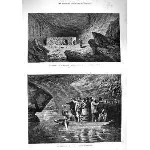   1876 Mammoth Cave Kentucky River Styx Crier Alexinatz